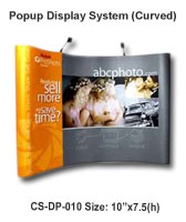 Popup Display System (Curve)